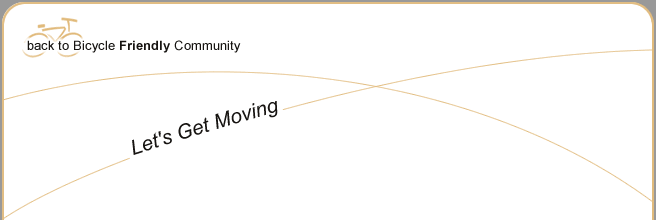 Back to Bicycle Friendly Community